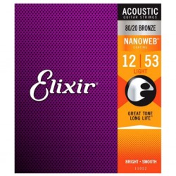 Cuerdas para Guitarra acústica 11052 Elixir
