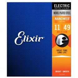 Cuerdas para guitarra eléctrica 12102 Elixir 