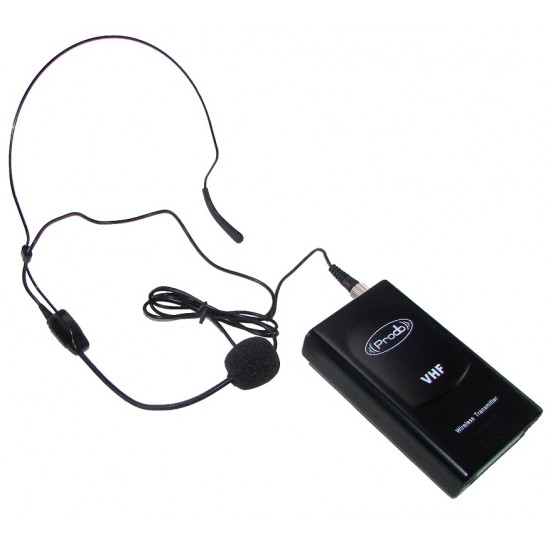 Sistema Inalámbrico VHF con microfonos de cintillo-lavalier Prodb