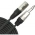 Cable Profesional XLR macho - Plug Stereo Prodb 1mt