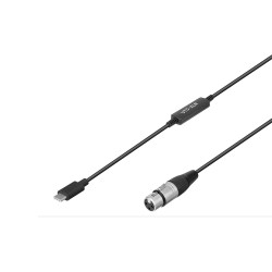 Cable adaptador XLR hembra a conector USB C Saramonic UTC-XLR