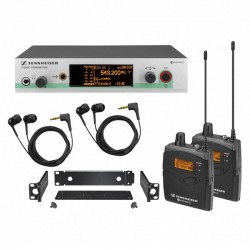 Sistema de monitoreo in-ear Sennheiser EW 300-2 IEM G3