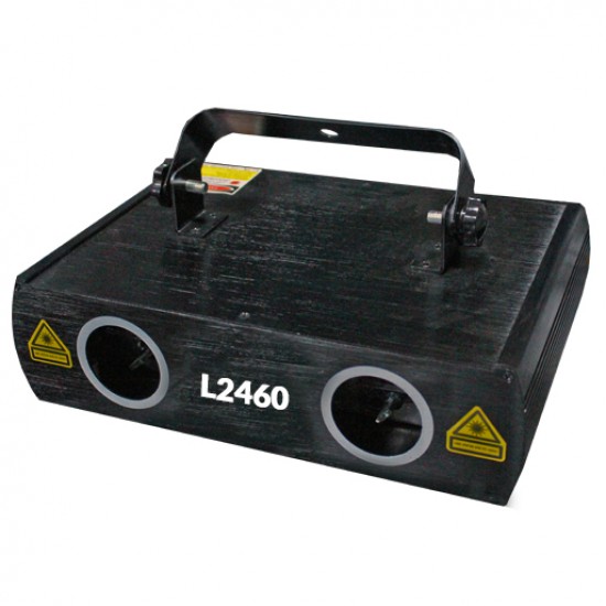 Laser doble rojo - azul 600mW L2460