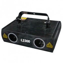 Laser doble verde 100mW L2300